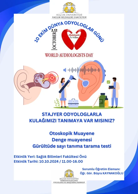 Stajyer Odyologlarla Kulağımızı Tanımaya Var Mısınız ? 